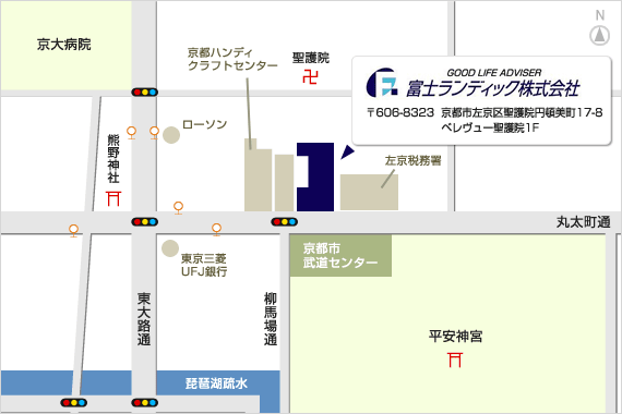 富士ランディック株式会社　地図